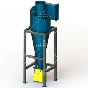 Customized Small cyclone dust collector for small woodworking workshop with remote control and mobile