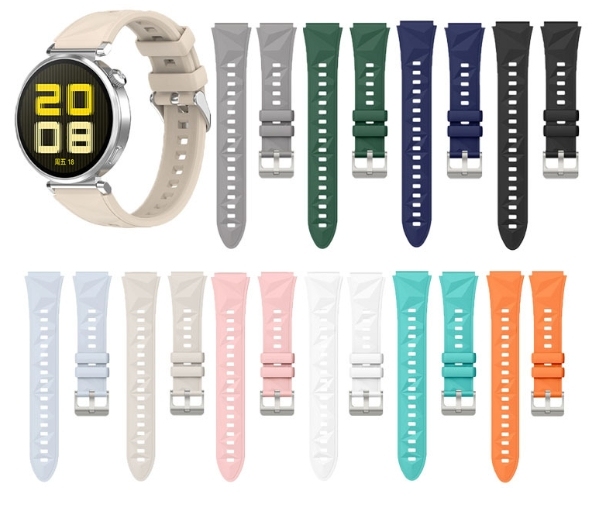 2025 New Silicone Watch Strap 18MM for Huawei GT5 Smart Watch Strap Band Soft Smartwatch Sport Bracelet Wristband for Huawei