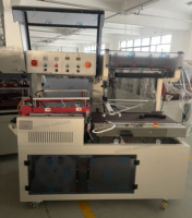 Nouveau design DQL5545SA & DSD4520 scellant et coupeur de barre en L de film plastique avec ceinture à baiser et machine d'emballage rétractable