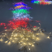 Guirlande lumineuse extérieure IP44, blanc chaud 2700K, 6m/10m, 100 LED, pour Noël, mariage, fête, décoration de la maison et du jardin