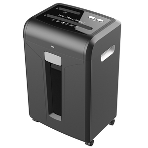 Deli E14400 Déchiqueteuse à papier NOIR Capacité de déchiquetage 16 feuilles (70g) Temps de déchiquetage continu 30min Capacité du bac 30L - Product Image 2