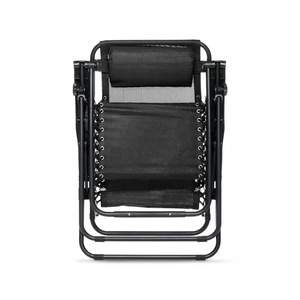 Offre Spéciale noir salon <span class=keywords><strong>chaise</strong></span> de patio extérieur cour plage piscine zéro 0 gravité plage <span class=keywords><strong>chaise</strong></span> <span class=keywords><strong>chaise</strong></span> pliante - Product Image 5