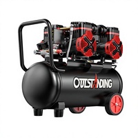 Compresseur d'air portable pneumatique miniature Aotu Si Series X électrique, sans huile, silencieux, 220V, pour usage domestique, avec garantie de 5 ans