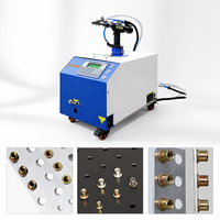 Équipement de rivetage automatique professionnel à alimentation pneumatique, riveteuse pneumatique, machine à rivets