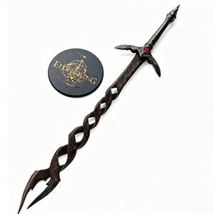 Épée <span class=keywords><strong>de</strong></span> <span class=keywords><strong>chasseur</strong></span> populaire <span class=keywords><strong>de</strong></span> 114 cm et 1,75 kg (Elden Ring) pour collection <span class=keywords><strong>de</strong></span> cosplay - Product Image 1
