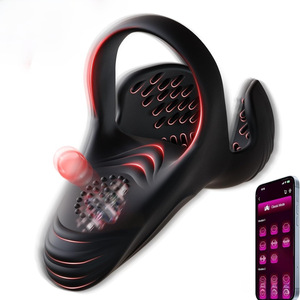 Anneau vibrant électrique en silicone étanche pour hommes et couples, avec télécommande, pour retarder l'éjaculation et stimuler la <span class=keywords><strong>masturbation</strong></span> - Product Image 1