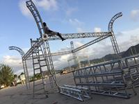 Structure de scène en aluminium de qualité supérieure pour DJ, système de treillis à boulons pour événements