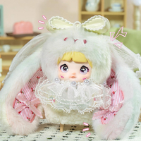 100% authentique Original Nommi Mybao deuxième génération doux coeur lapin en peluche boîte aveugle décoration de bureau recueillir jouet cadeau