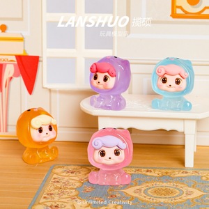 Figuras Mini Q de Lanshuo, Muñecos de Resina Plástica que Brillan en la Oscuridad, para Manualidades Infantiles, Decoraciones DIY, 8-13 Años, Primavera 2026 - Product Image 3