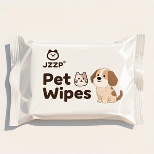 JZZP-Toallitas de limpieza para mascotas, toallitas húmedas hipoalergénicas para perros y gatos, para pieles sensibles, 80 unidades - Product Image 3