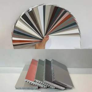 Panneau de porte d'armoire de cuisine en nid d'abeille en aluminium de remplissage de porte intérieure étanche pour le bâtiment et la construction - Product Image 5