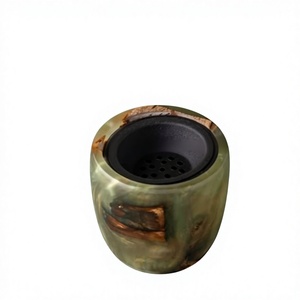 Brûleur d'encens arabe exclusif en bois de santal, anis étoilé, personnalisable, élégant, Mubkhar, luxe, célébrations de l'Aïd, décoration du Ramadan - Product Image 1