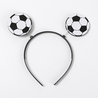 Kit de supporters USA-Canada-Mexique - Ensemble 3 pièces (bandeaux, boucles d'oreilles, autocollants de tatouage) pour enfants, football, cheerleading, jour de match, plantes, fleurs