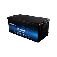 Paket Baterai Lithium Ion Grenergy Lifepo4 15600 Smart APP dengan Casing ABS 12S4P 24V 200Ah/280Ah IP65 Tahan Air >6000 Siklus Daya Tinggi