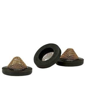 Filtre à liquide en acier inoxydable 304 à mailles carrées avec anneau en caoutchouc pour tuyau de 1 à 2 pouces, pour moteur de nettoyeur haute pression, écologique - Product Image 4