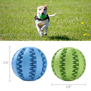 Bola de goma TPR Extra resistente de primera calidad, juguete para masticar perros, elasticidad interactiva divertida para limpieza de dientes, juguete para mascotas de alta calidad - Product Image 6