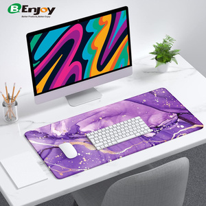 Nhà Máy Tùy Chỉnh Không Thấm Nước Deskmat Polyester Vải Thăng Hoa Chuột <span class=keywords><strong>Pad</strong></span> Tùy Chỉnh Chơi Game Chuột <span class=keywords><strong>Pad</strong></span> Bàn <span class=keywords><strong>Pad</strong></span> Vòng Mousepad - Product Image 2