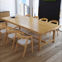 Meubles de bureau en bois de qualité supérieure, table de réunion, table de conférence