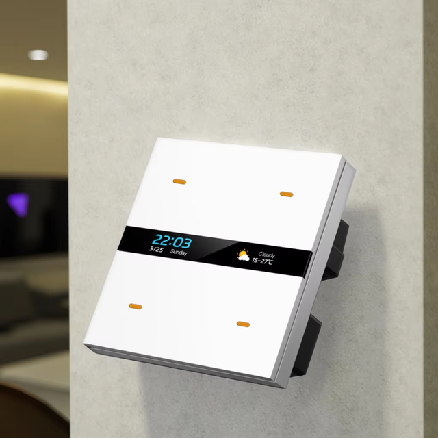 Tuya Smart Touch Switch Zigbee Smart Switch 4 Gang Smart Panel Switch Smart Home Products Smart Dimmer Light Switch Smart Home