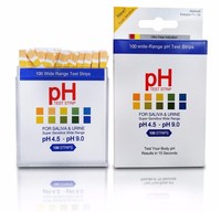 Bandes de test universelles de précision 0-14 pH, bandelettes indicatrices de pH pleine gamme, papier tournesol 0,1 pH 0-14