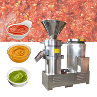 Promotion Annuelle : Nouvelle Machine Industrielle de Fabrication de Tahini et de Sésame, Broyeur Colloïdal, Machine Automatique Mini pour la Sauce Pimentée et le Beurre de Cacahuète