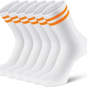 Athletic Customized Football Sport Running Performance Cushioned Breathable Fleece Crew <b>Socks</b> Men Women Youth Children 100% - Product Image 6