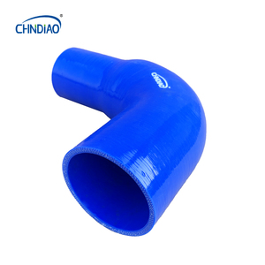ท่อซิลิโคนแรงดันสูงขนาด 3.5 <span class=keywords><strong>นิ้ว</strong></span> ข้อต่อโค้ง 90 135 องศา เสริมผ้าใยแก้ว สำหรับระบบไอเสียและระบบดูดอากาศ - Product Image 2