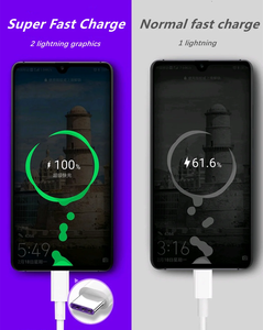 Cable USB-C Tipo-C de Carga Rápida de 100W y 480Mbps con Revestimiento de PVC para Computadora y Tableta, Compatible con Huawei Mate 60, 20, P50, P40, P30 Pro <span class=keywords><strong>Lite</strong></span> - Product Image 6