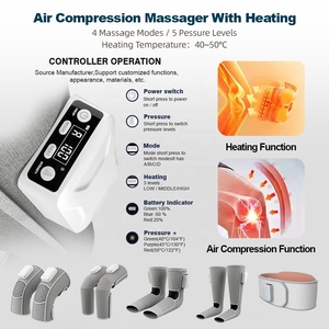 Precio de fábrica Masajeador de pantorrilla Fisioterapia Masaje de piernas con calefacción Masaje de piernas y pantorrillas Masajeador muscular de pantorrilla portátil - Product Image 6
