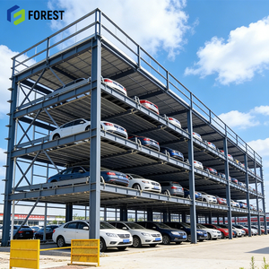 Steel Structure Parking Building Seismic Solid Commercial Prefabricated Oem Reliable Vehicle Hub Solar <b>Panel</b> Ready - Product Image 1
