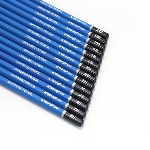 Yalong, vente en gros professionnelle, ensemble complet de crayons bleus mats pour étudiants en art, crayons à <span class=keywords><strong>dessin</strong></span> et à croquis - Product Image 3