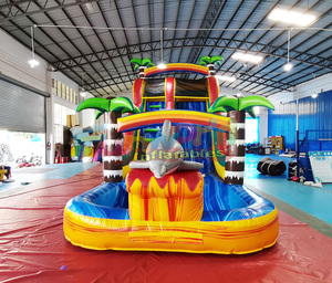 Château gonflable commercial de divertissement pour enfants en plein air <span class=keywords><strong>avec</strong></span> <span class=keywords><strong>piscine</strong></span> d'eau - Product Image 5