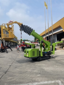 Nhỏ Spider <span class=keywords><strong>Crane</strong></span> Thiết kế di động <span class=keywords><strong>mini</strong></span> Crawler <span class=keywords><strong>10t</strong></span> Spider <span class=keywords><strong>Crane</strong></span> sử dụng trong nhà - Product Image 2