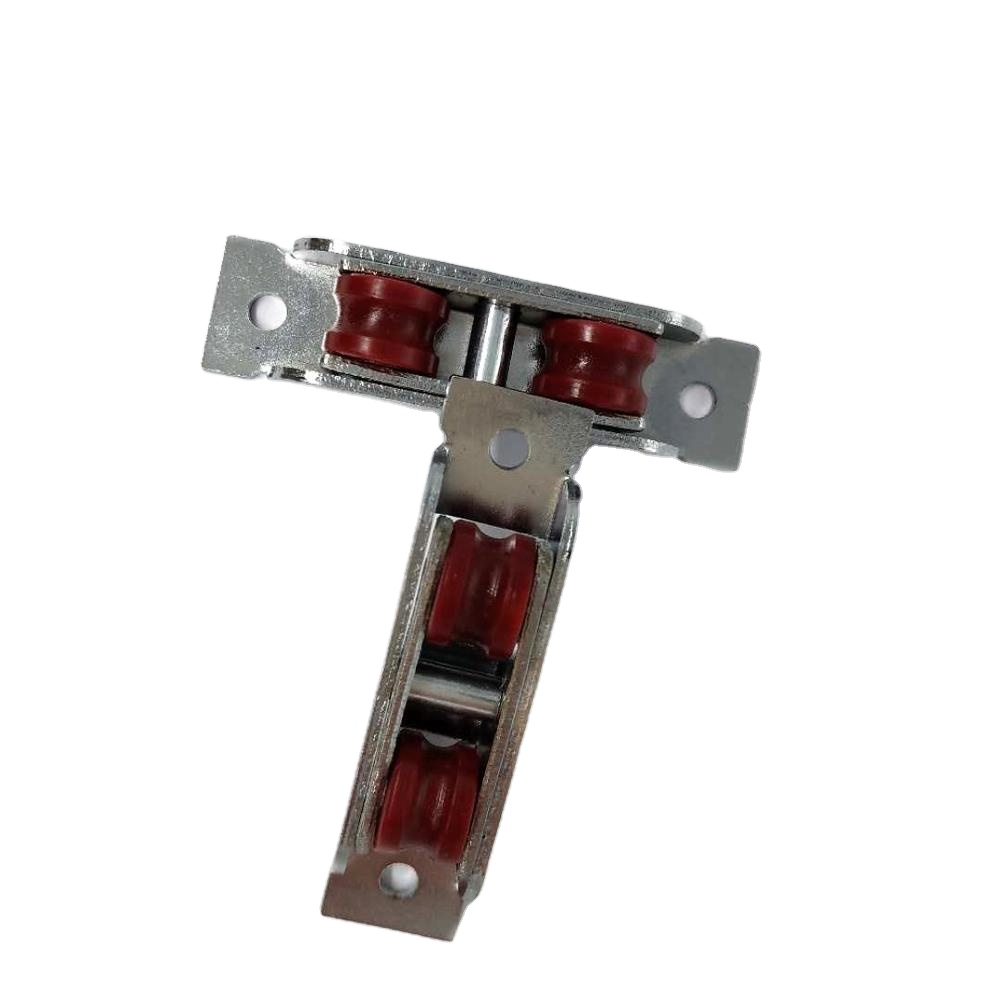 Регулируемые двухколесные ролики с канавным шкивом для раздвижных окон UPVC