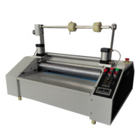 Nouvelle machine à plastifier semi-automatique HY avec une largeur de travail maximale de 630 mm et une puissance de 2200 W pour les boîtes en papier (atelier d'impression/usage de bureau)