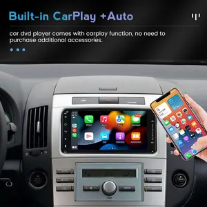 MEKEDE Phổ 7 ''Android Car GPS DVD Âm Thanh Cassette Cho Nissan Toyota Peugeot KIA Xe Đa Phương Tiện Wifi 4 Gam SWC 2 Din
