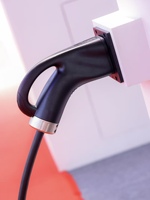 Nouveau câble de charge EV DC CCS2 Sixpence 63A à 350A, norme européenne, noir, connecteur de chargeur EV à tête unique, garantie 1 an