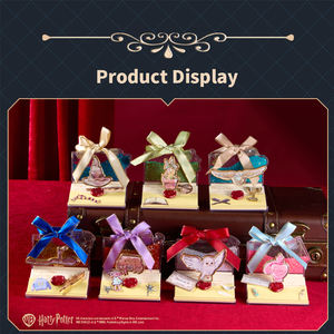 MINISO <span class=keywords><strong>Harry</strong></span> <span class=keywords><strong>Potter</strong></span> Luminous Letter Series Blind Box Llaveros Regalo festivo Mercancía coleccionable para compra a granel - Product Image 2