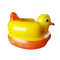 Chaise d'apprentissage gonflable en plastique pour bébé, anti-chute, avec boîte à musique, pour libérer les mains, utilisation en salle de bain, canapé d'apprentissage, tabouret de salle à manger, usage hôtelier
