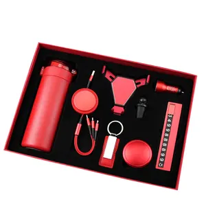 Winnel new year give aways oem logo office gift set eco friendly car driving accessories