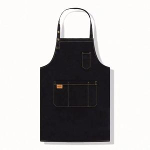 En stock, tablier de serveur/serveuse en coton de qualité supérieure, 3 ou 4 poches, durable pour homme et femme, cuisine, café, bar - Vente en gros - Product Image 6