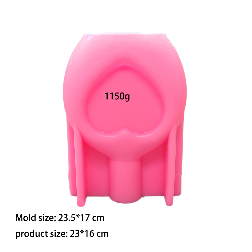 Stampo per vaso E rosa