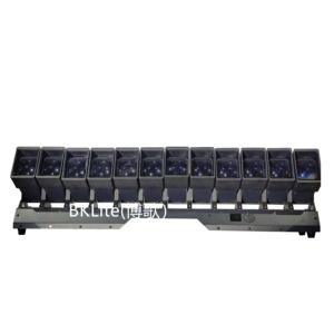 12x60W RGBW 4in1 LED di chuyển chùm thanh pixel Zoom quét rửa sân khấu buổi hòa nhạc Câu lạc bộ đám cưới 12 đầu quét - Product Image 6