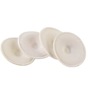 RD01 # Atacado Espessado Tridimensional Algodão Anti Overflow Reutilizável Breast Nursing Pads Lavável para Mulheres Grávidas