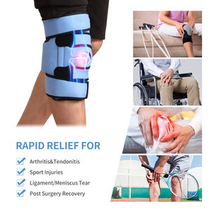 Wieder verwendbares Gel Hot & Cold Therapy Bein Knie Eis beutel Wrap für Relief & Comfort - Product Image 2
