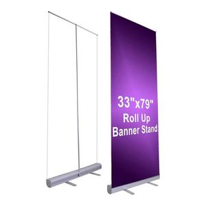 Oferta Especial: Banner Enrollable Plegable Personalizado de 180x80cm con Marco de Aluminio Ligero para Ferias Comerciales y Publicidad en Exposiciones - Product Image 2