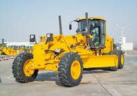 Niveleuse à moteur G9220F de 220 CV avec lame avant et ripper arrière, diamètre de travail 3660 mm