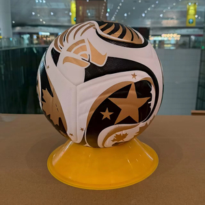 Pallone da Calcio Mondiale 2026 Taglia 5 con Logo Personalizzato, in Pelle Senza Cuciture, Popolare in Tutto il Mondo, Laminato e Resistente - Product Image 2