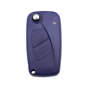 Blue 434mhz 7946 Chip Replacement 2 Button Keyless Keys Fob For F-IAT P-unto Ducato Stilo P-anda D-ELPH Flip Remote Car Key