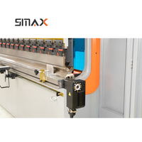 Presse plieuse servo électro-hydraulique intelligente CNC SMAX PROBEND 400T 4100mm à grande hauteur d'ouverture pour tôles d'acier